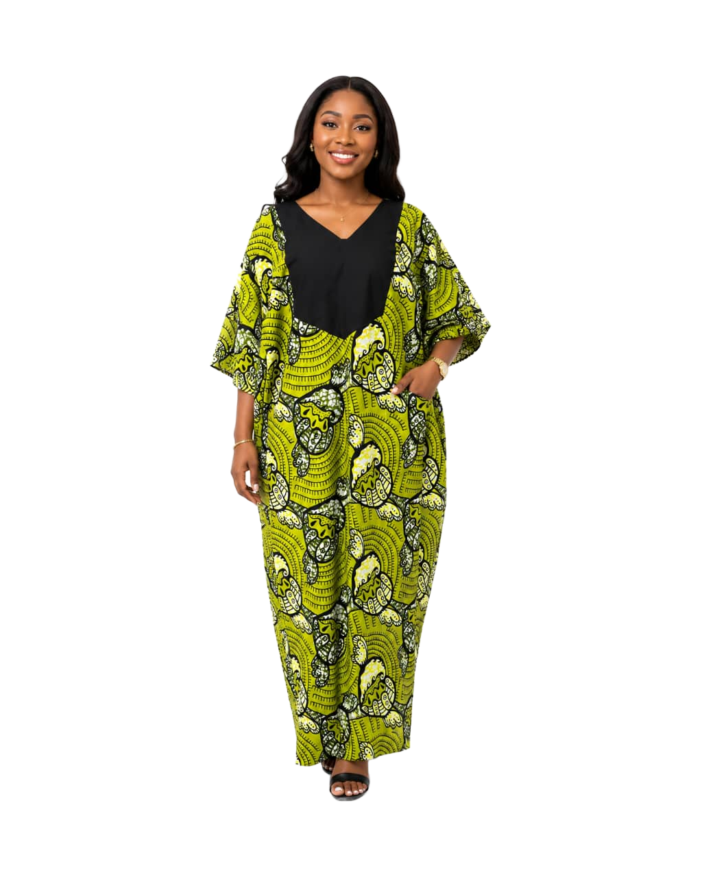Green Ankara jumpsuit