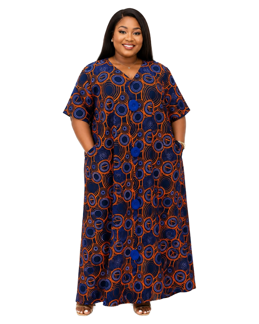 Cobalt Rhythm Dress
