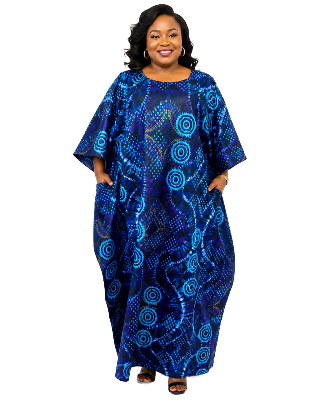 Blue Current Kaftan