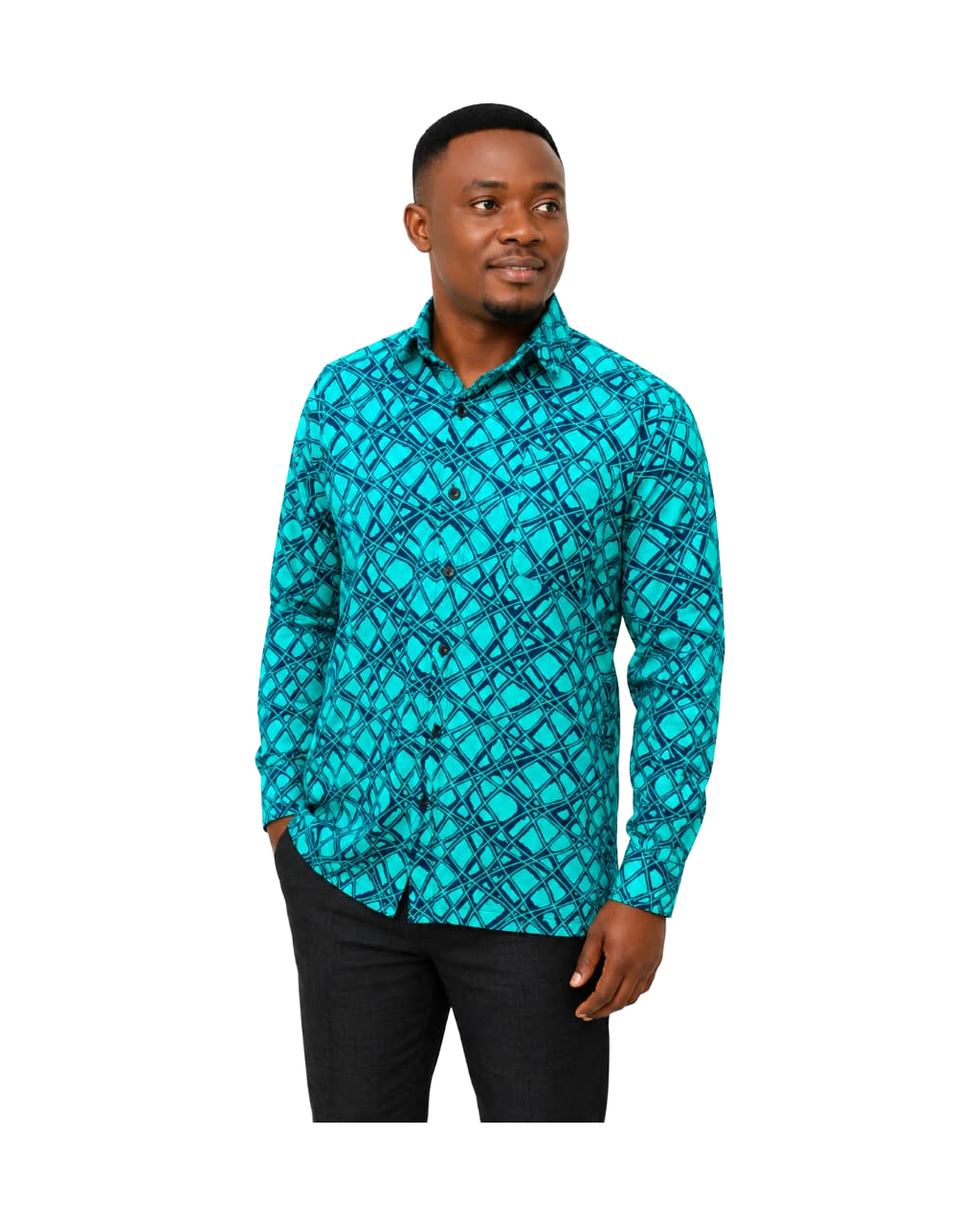 Teal Current Shirt